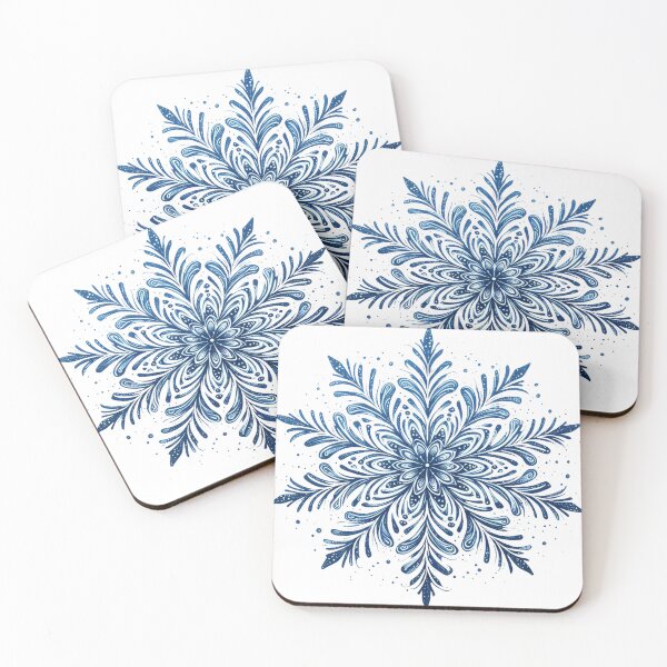 Item preview, Winter Geometry - The Lovely Snowflake designed and sold by organicgal.