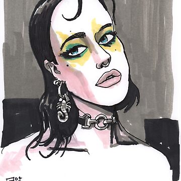 Artwork thumbnail, Scorpio Girl by Chuck Whelon