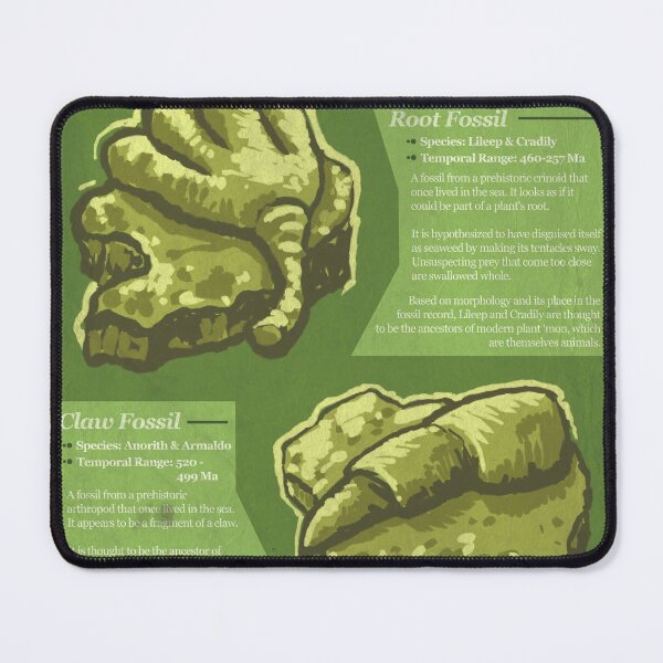 Item preview, Fossils of Hoenn designed and sold by Daniel Swain Creations.