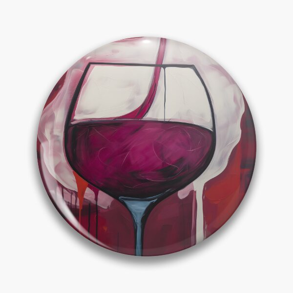 Item preview, Vivid Elegance- Anthropomorphic Playful Dance of Colors in Red Wine Delight designed and sold by OlfactoART Studio.