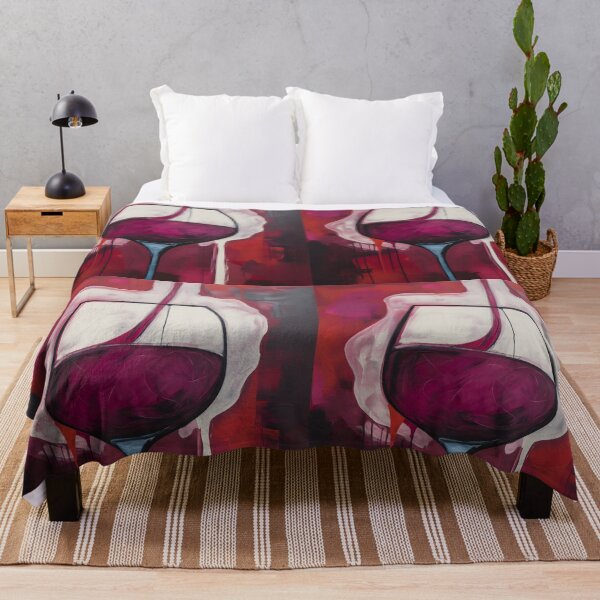 Item preview, Vivid Elegance- Anthropomorphic Playful Dance of Colors in Red Wine Delight designed and sold by OlfactoART Studio.