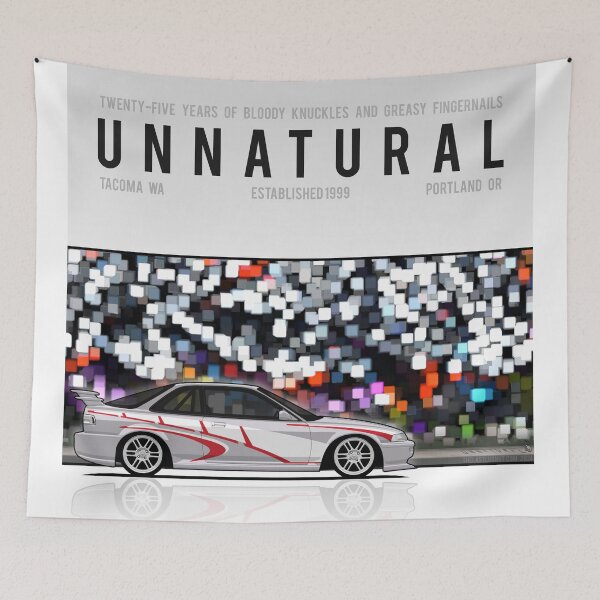 Item preview, Unnatural Car Club PNW: Blade Silver Hatchback DA6 designed and sold by The Last Lugnut.