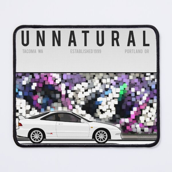 Item preview, Unnatural Car Club PNW: Championship White Hatchback DC2 ITR designed and sold by The Last Lugnut.