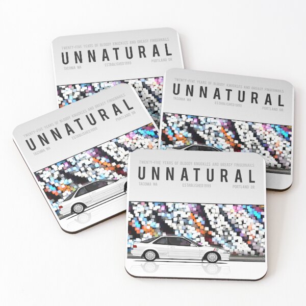 Item preview, Unnatural Car Club PNW: White Hatchback DA6 designed and sold by The Last Lugnut.