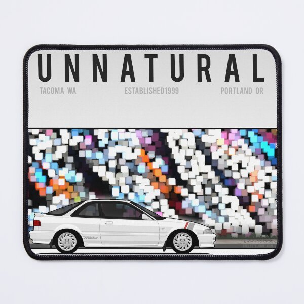 Item preview, Unnatural Car Club PNW: White Hatchback DA6 designed and sold by The Last Lugnut.