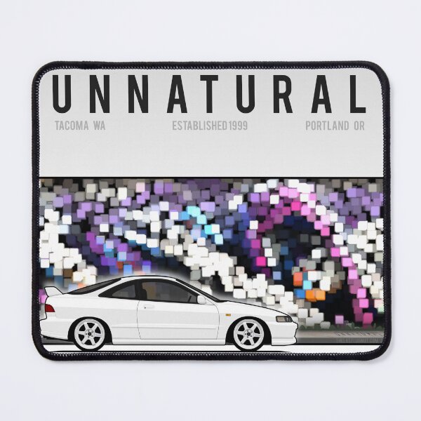 Item preview, Unnatural Car Club PNW: Championship White Hatchback DC2 JDM ITR designed and sold by The Last Lugnut.