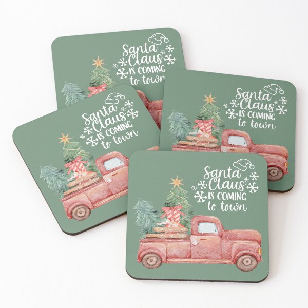 Item preview, Santa Claus is Coming to Town! designed and sold by TidyKitchenInc.