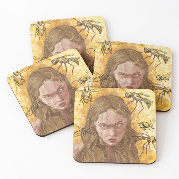 Item preview, bee girl designed and sold by maybe-mara.