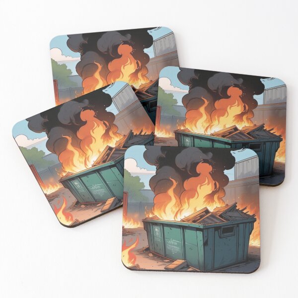Item preview, Dumpster Fire: A Usual Monday at the Office designed and sold by ccl2023.