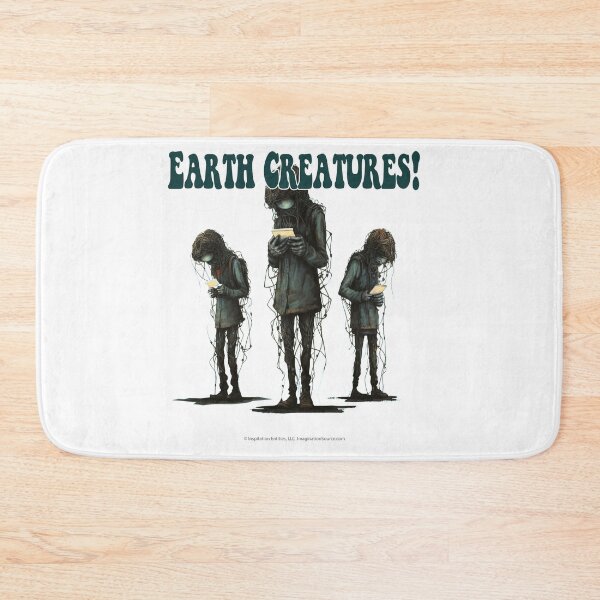 Item preview, Earth Creatures Who Are Yellow & Hairy - For Light Backgrounds designed and sold by The Imagination Source™.