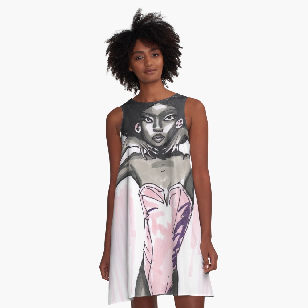 Item preview, A-Line Dress designed and sold by MrChuckles.