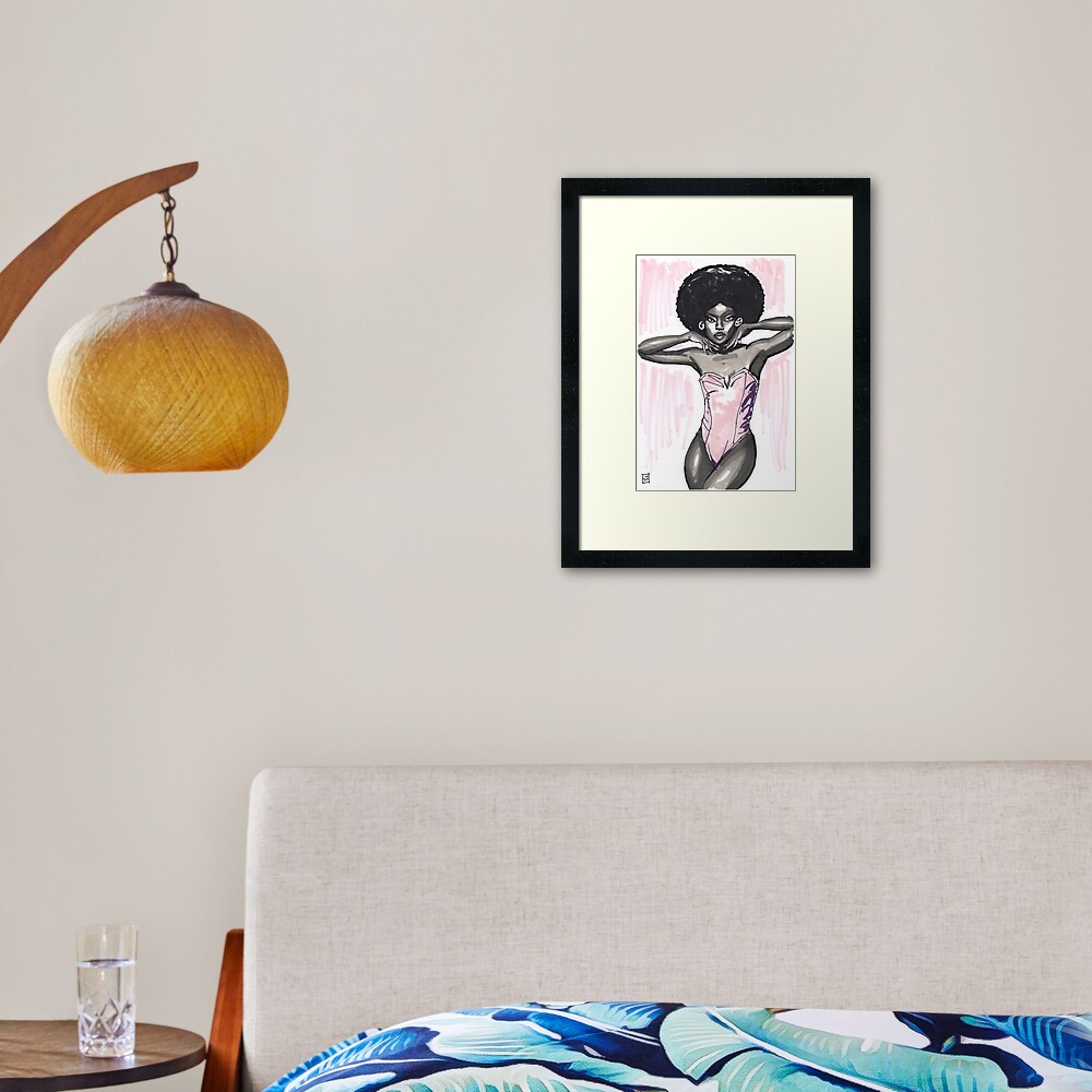 Item preview, Framed Art Print designed and sold by MrChuckles.