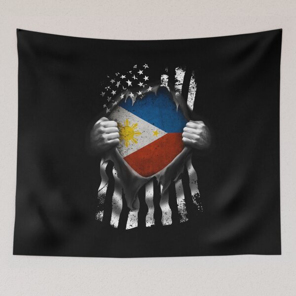 Item preview, Filipino American Flag USA Philippines designed and sold by nikolayjs.