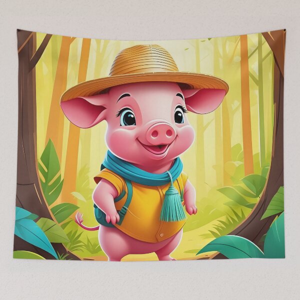 Item preview, Pig Artwork designed and sold by WildlifeInc.