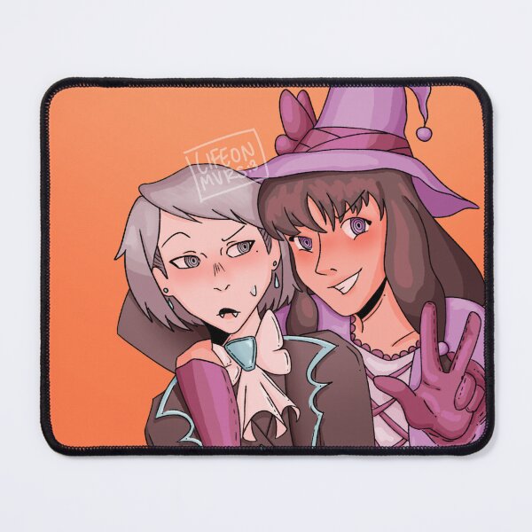 Item preview, Franziska von Karma and Maya Fey Halloween!! designed and sold by lifeonmvrs.