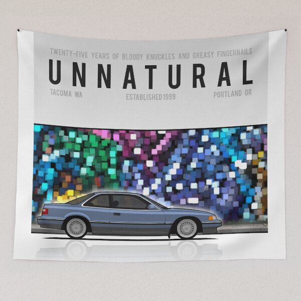Item preview, Unnatural Car Club PNW: Blue Coupe KA3 designed and sold by The Last Lugnut.
