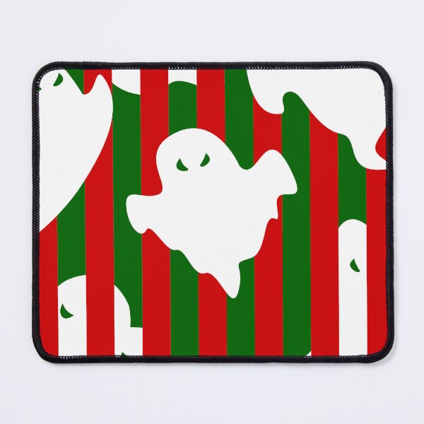 Item preview, ugly christmas ghost spooky gothmas stripes designed and sold by Gossip Rag.