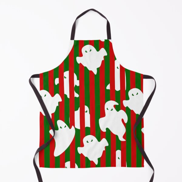 Item preview, ugly christmas ghost spooky gothmas stripes designed and sold by Gossip Rag.