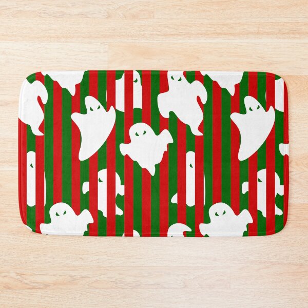 Item preview, ugly christmas ghost spooky gothmas stripes designed and sold by Gossip Rag.