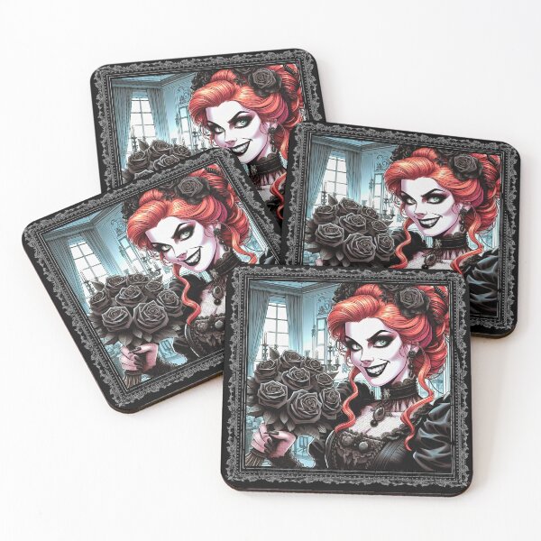 Item preview, Miss Darkness - Gothic Woman designed and sold by al-mi-ko.