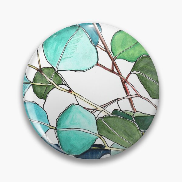 Artikelvorschau, Eukalyptus Mallee hinterlässt grünblaue Blätter entworfen und verkauft von blueidesign.