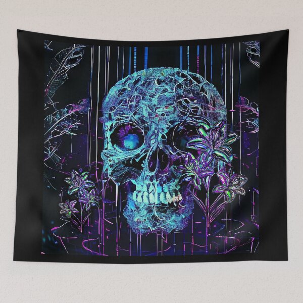 Item preview, Lily Skull 1 designed and sold by Pebbledrops.