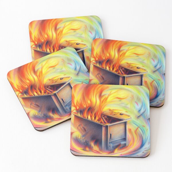 Item preview, Dumpster fire designed and sold by Donkey's Salad.