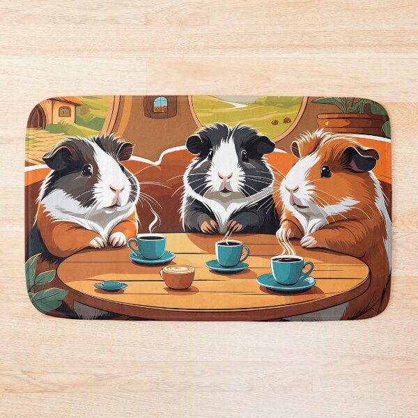 Item preview, Guinea Pigs and Coffee Artwork designed and sold by WildlifeInc.