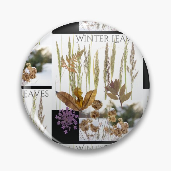 Item preview, Winter Dried Leaves & Stems Photo Montage Design designed and sold by EarthArtDesigns.