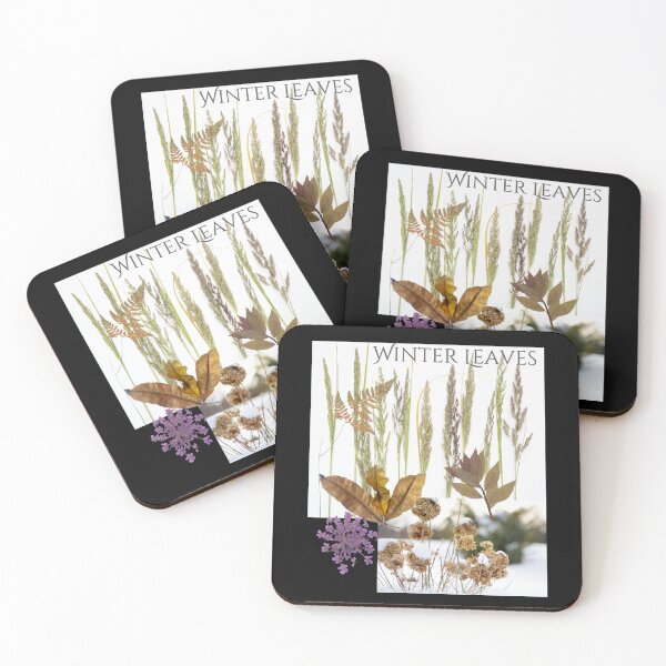 Item preview, Winter Dried Leaves & Stems Photo Montage Design designed and sold by EarthArtDesigns.