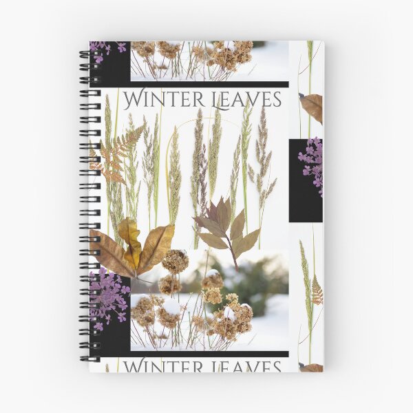 Item preview, Winter Dried Leaves & Stems Photo Montage Design designed and sold by EarthArtDesigns.