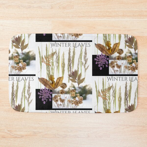 Item preview, Winter Dried Leaves & Stems Photo Montage Design designed and sold by EarthArtDesigns.