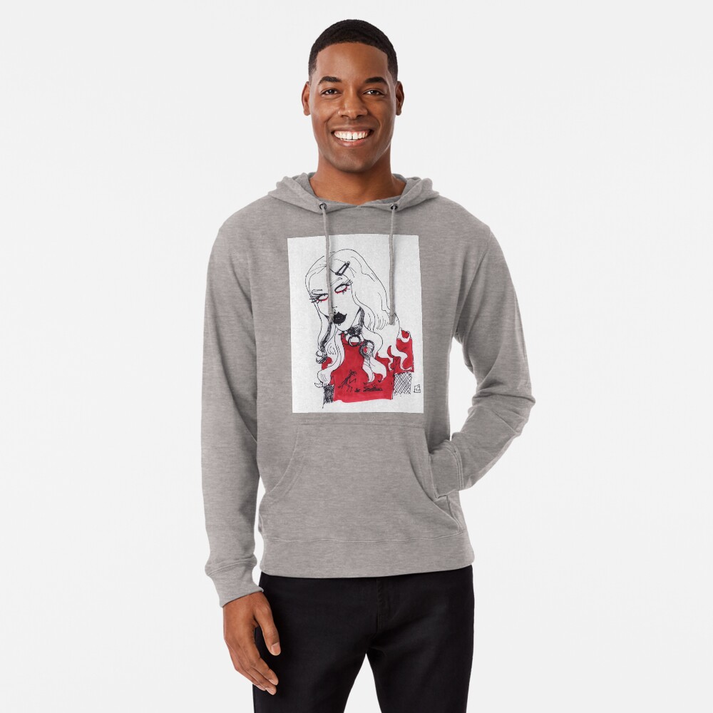 Item preview, Lightweight Hoodie designed and sold by MrChuckles.