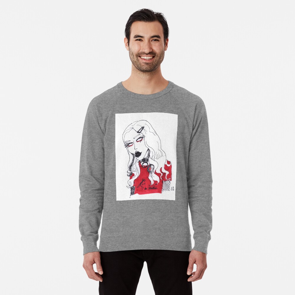 Item preview, Lightweight Sweatshirt designed and sold by MrChuckles.