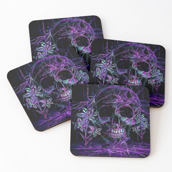 Item preview, Lily Skull 2 designed and sold by Pebbledrops.