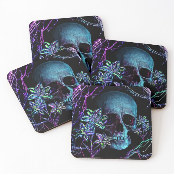 Item preview, Lily Skull 3 designed and sold by Pebbledrops.