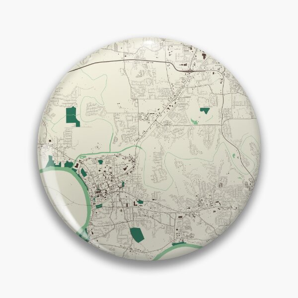 Item preview, Clarksville Street Map designed and sold by mapsbymo.
