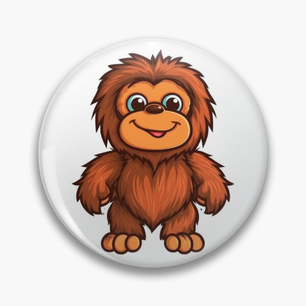 Item preview, Charming Sasquatch Tot - Adorable Mythical Creature Art designed and sold by NovaGenArt.