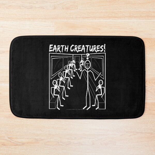 Item preview, Earth Creatures In The Subway? -  For DARK Backgrounds designed and sold by The Imagination Source™.