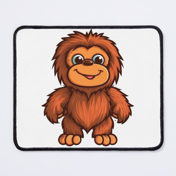 Item preview, Charming Sasquatch Tot - Adorable Mythical Creature Art designed and sold by NovaGenArt.
