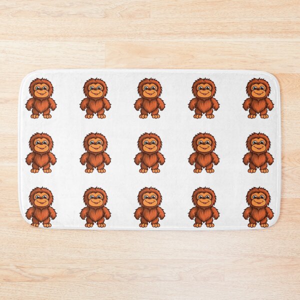 Item preview, Charming Sasquatch Tot - Adorable Mythical Creature Art designed and sold by NovaGenArt.