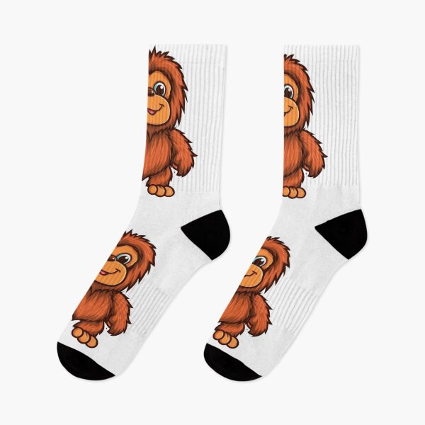 Item preview, Charming Sasquatch Tot - Adorable Mythical Creature Art designed and sold by NovaGenArt.