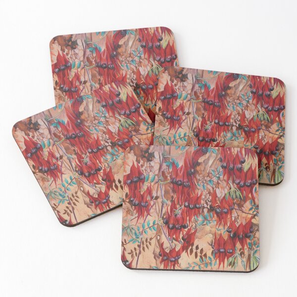 Item preview, Sturt Pea Cascade designed and sold by Sadie James.