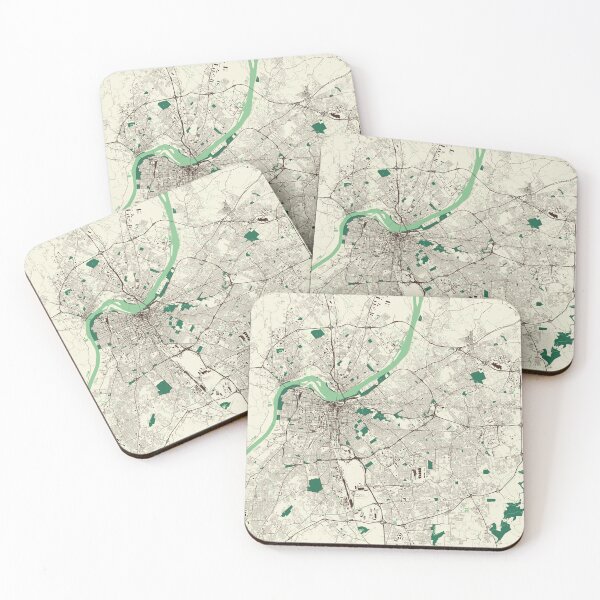 Item preview, Louisville Street Map designed and sold by mapsbymo.