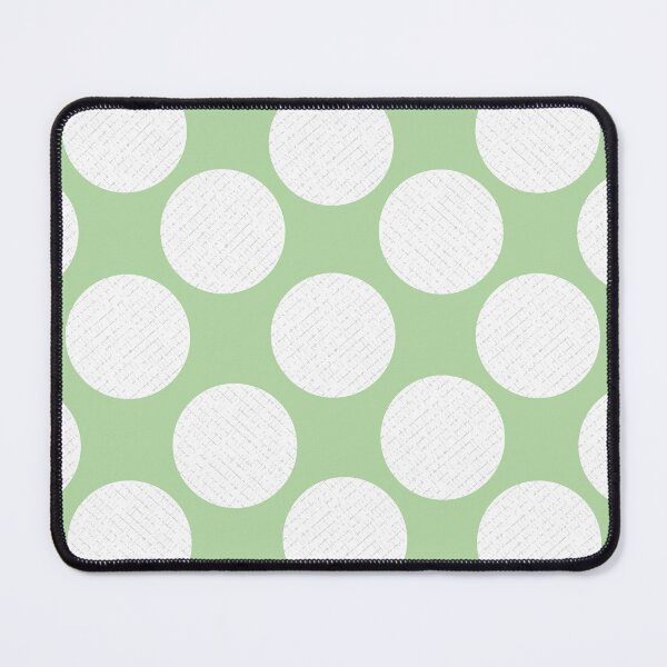 Item preview, White and Green Polka Dot Pattern - 70's Style Rendition designed and sold by FestiveFind.