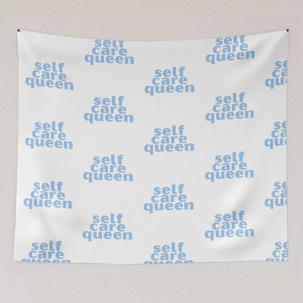 Item preview, Self Care Queen. v6, blue | @lilsboobthangs designed and sold by lilsboobthangs.