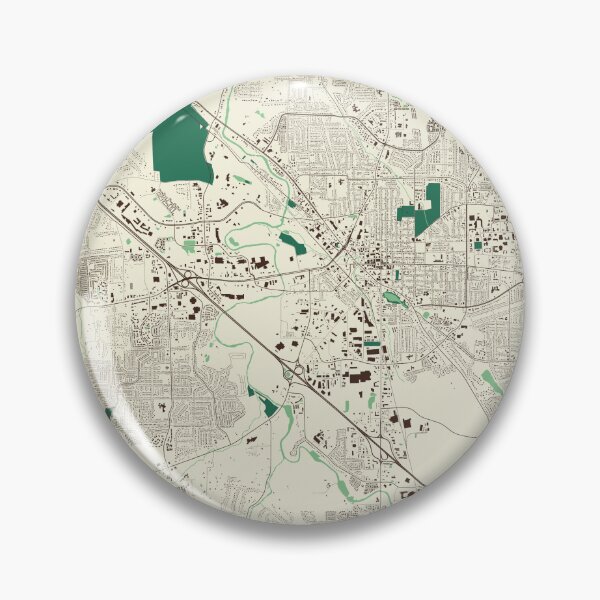 Item preview, Murfreesboro Street Map designed and sold by mapsbymo.