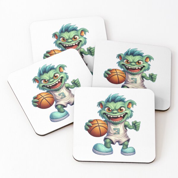 Item preview, Cute Monster Basketballer designed and sold by mvnchkinz.