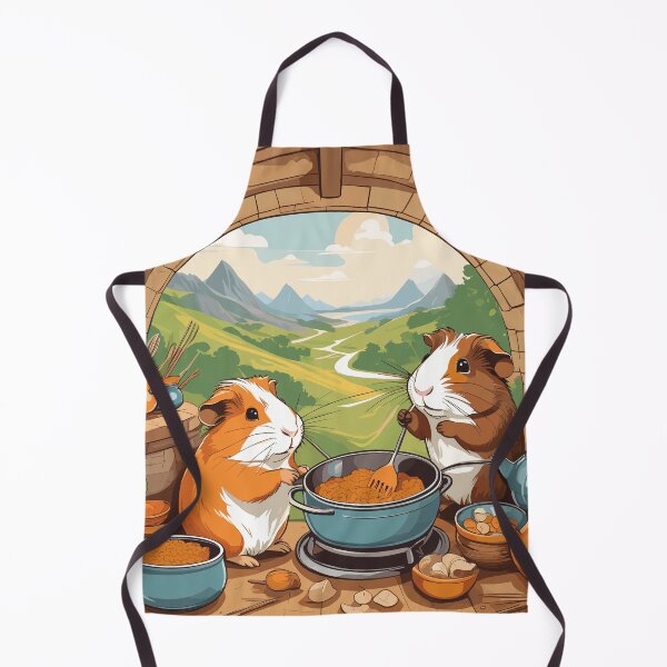 Aperçu de l'œuvre Oeuvre de cuisine de cochons d'Inde créée et vendue par WildlifeInc.