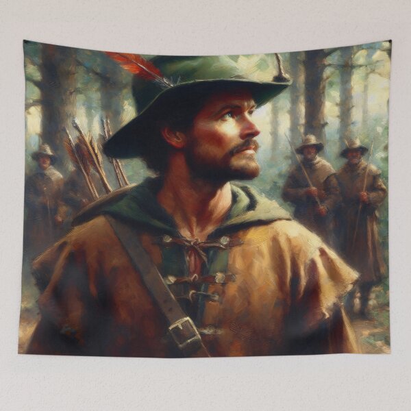 Artikelvorschau, Robin Hood entworfen und verkauft von ClassicRetroism.